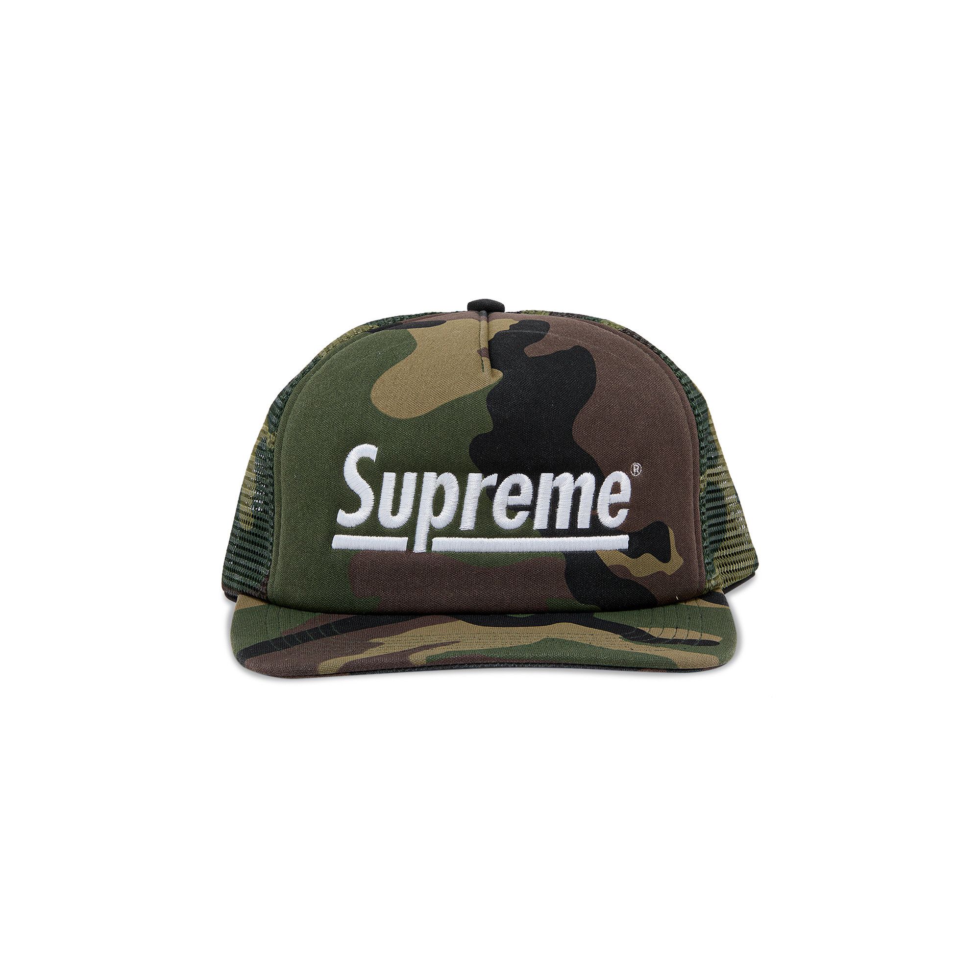Supreme woodland camo hat sales