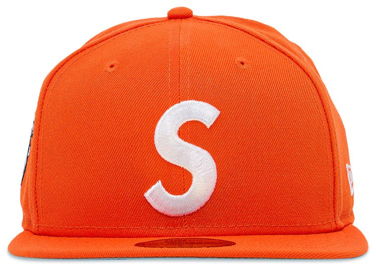 Supreme Screwball S Logo New Era Orange