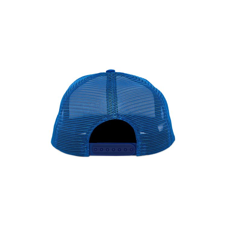 Supreme Underline Mesh Back 5 Panel Light Royal