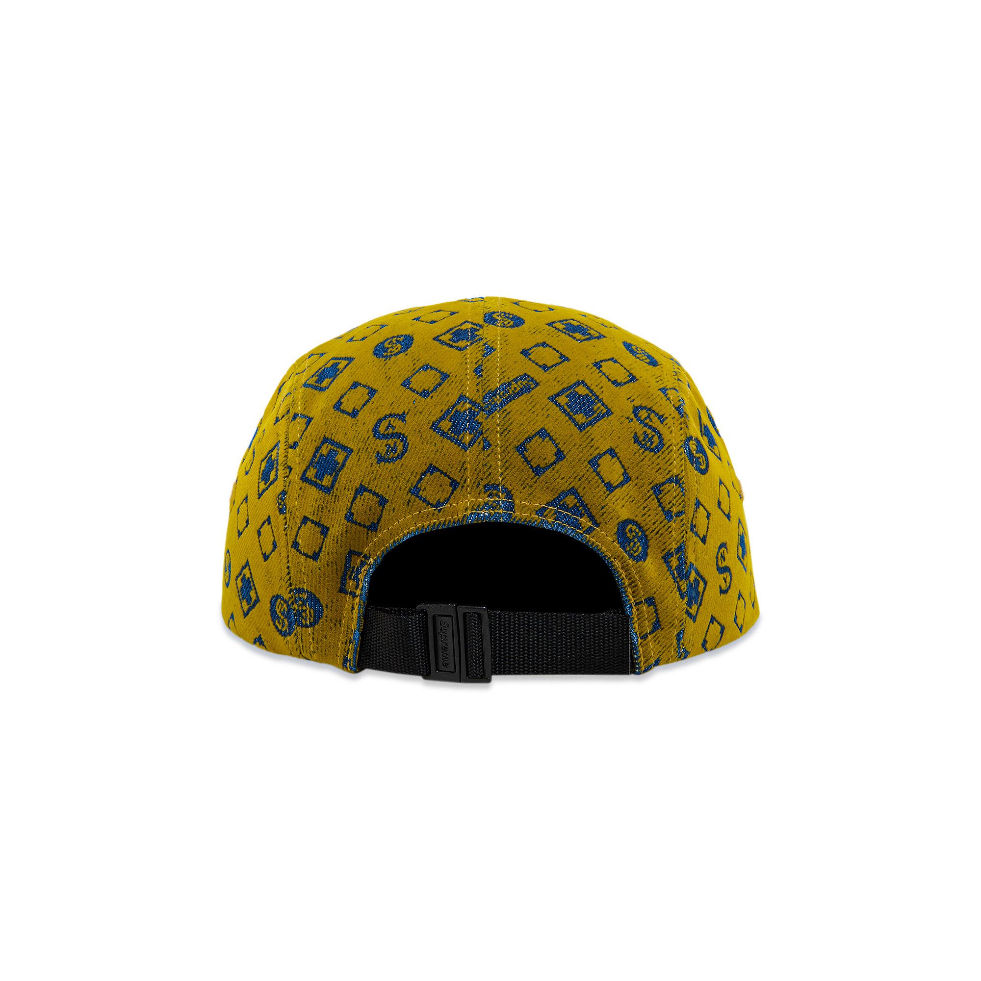 Buy Supreme Flocked Denim Camp Cap 'Mustard' - FW24H94 MUSTARD | GOAT