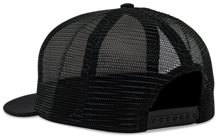 Supreme Underline Mesh Back 5 Panel Black