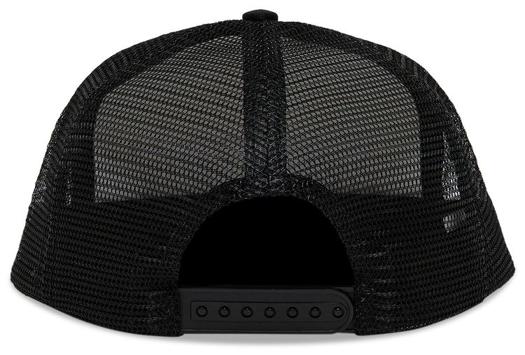Supreme Underline Mesh Back 5 Panel Black