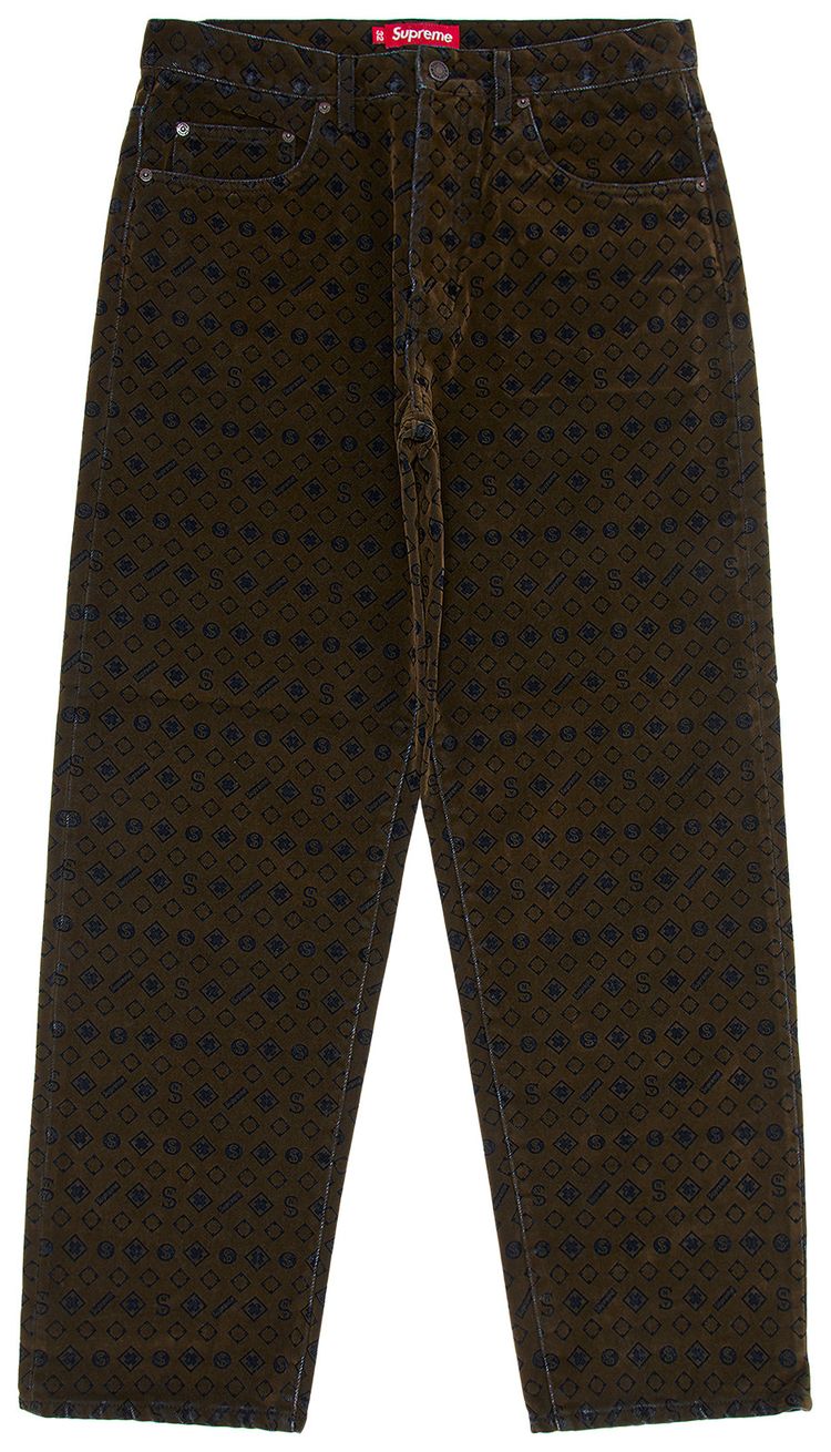 Buy Supreme Flocked Loose Fit Jean  