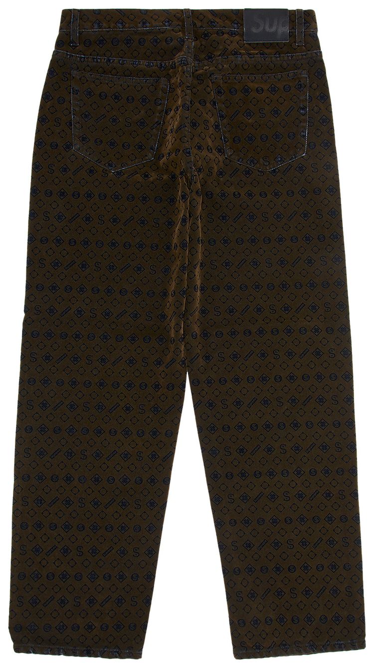 Buy Supreme Flocked Loose Fit Jean  