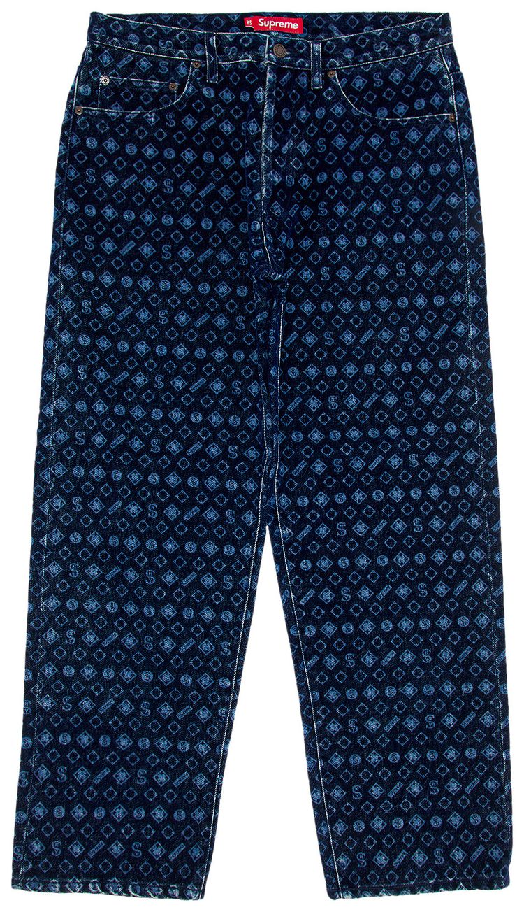 Buy Supreme Flocked Loose Fit Jean 