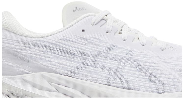 Asics Wmns Novablast 3 White Piedmont Grey