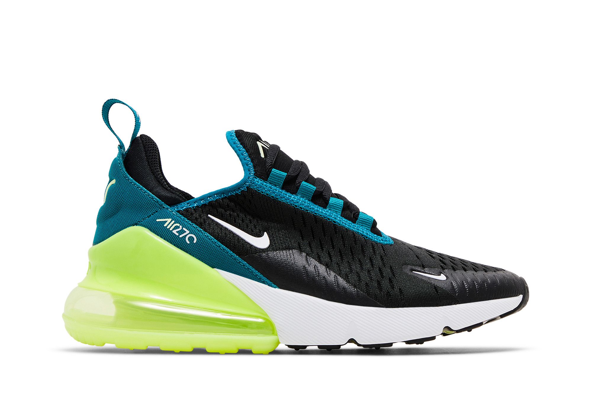 Size 3.5 Air Max 270 GS Black Bright Spruce Volt