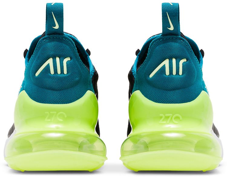 Nike Air Max 270 GS Black Bright Spruce Volt