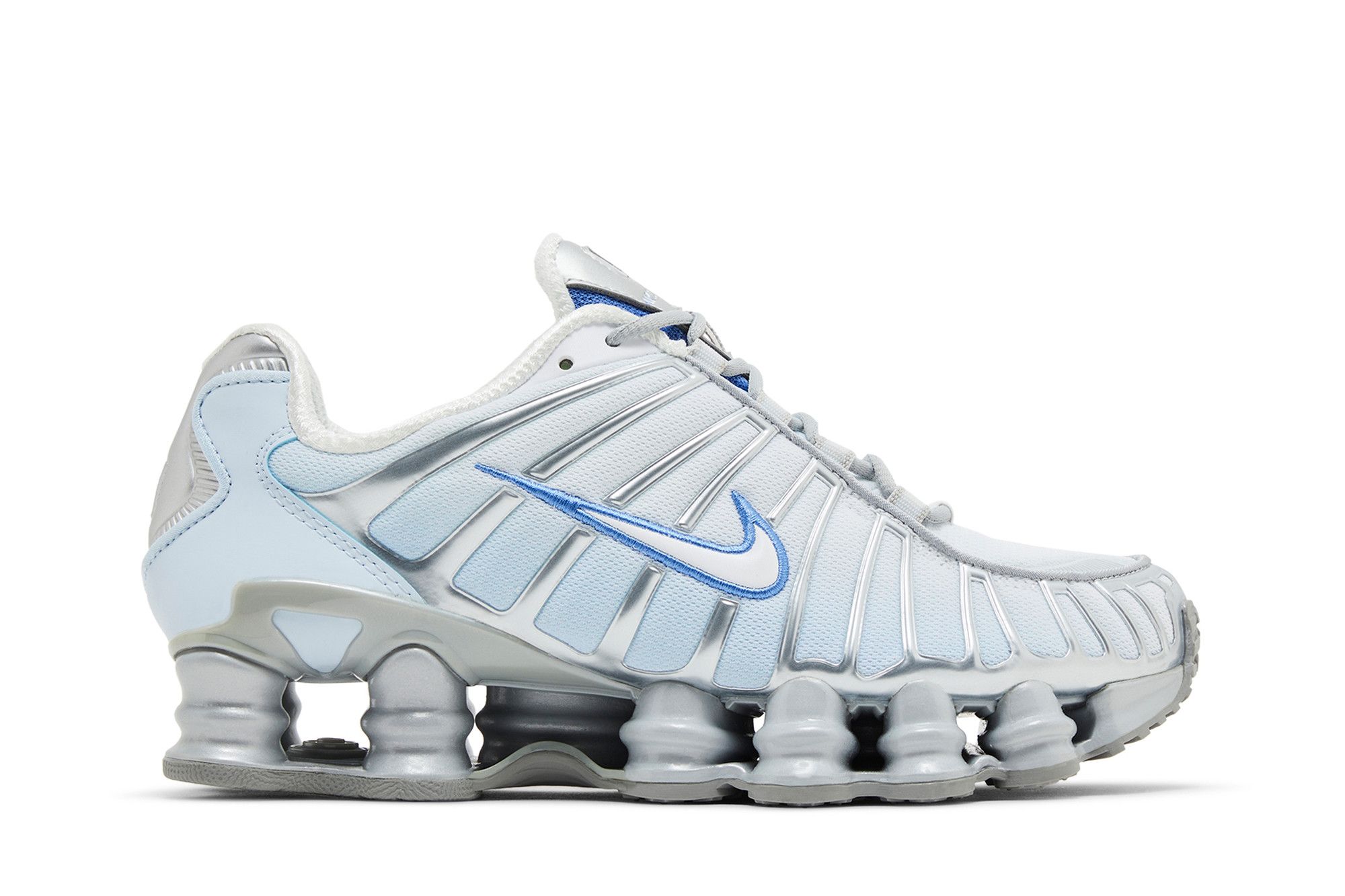 Buy Wmns Shox TL Metallic Platinum Blue Tint FQ2775 001 GOAT CA