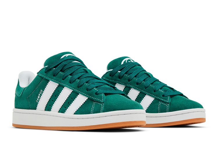 adidas gazelle silver green womens adidas Campus 00s 'Dark Green / Cloud White / Off White' HO3472 – DVSN WEST
