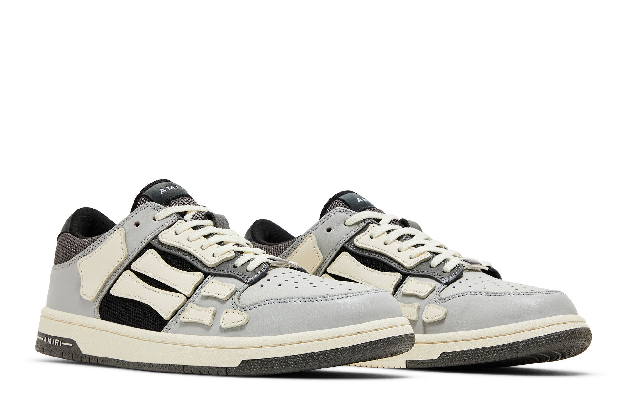 AMIRI スニーカー バンダナ スケルトン トップ ロー Amiri Bandana Denim Skel Top Low Sneakers | Saks Fifth Avenue