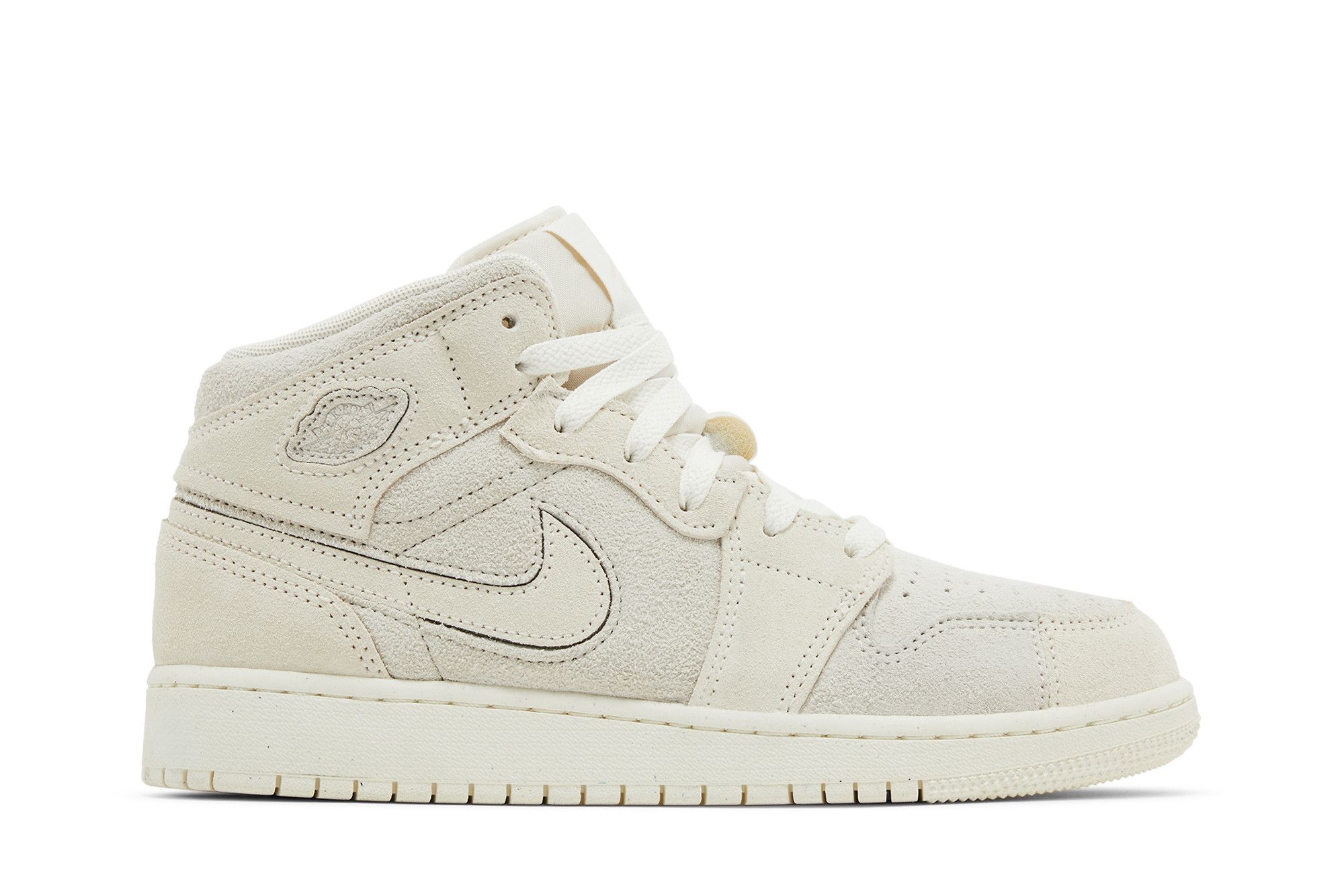 Buy Air Jordan 1 Mid SE Craft GS Pale Ivory FN7449 100 GOAT