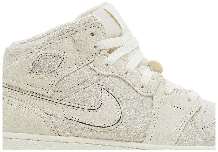 Air Jordan 1 Mid SE Craft GS Pale Ivory