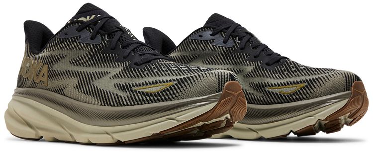 HOKA Clifton 9 Black Slate