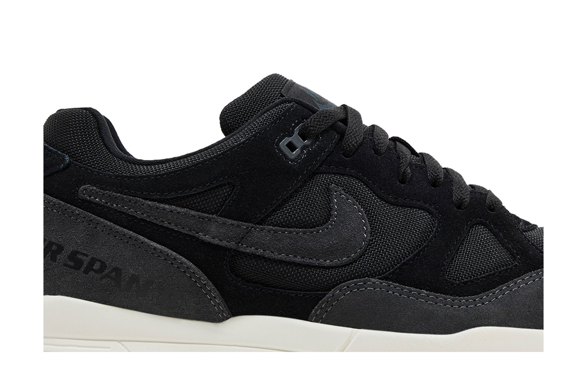 Nike air span black deals