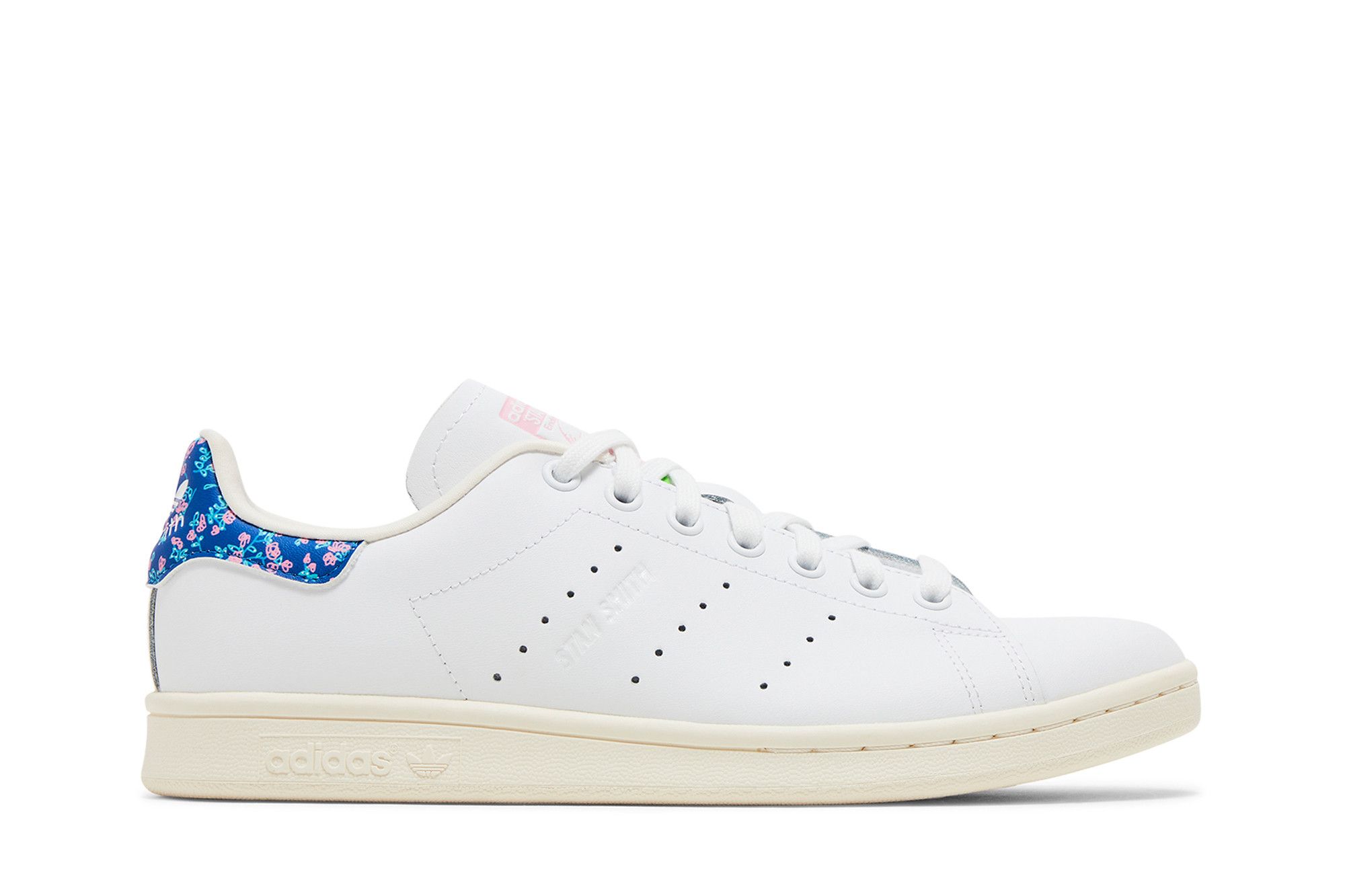 Size 5.5 KSENIASCHNAIDER x Wmns Stan Smith White Floral Heel