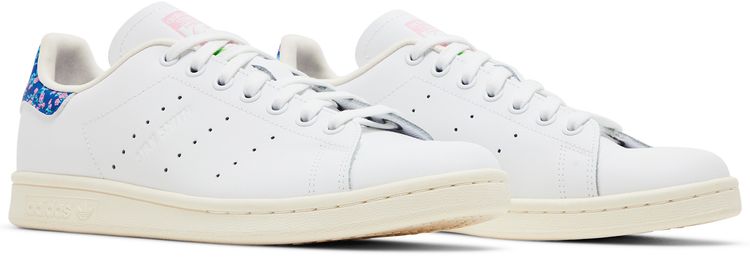 KSENIASCHNAIDER x adidas Wmns Stan Smith White Floral Heel