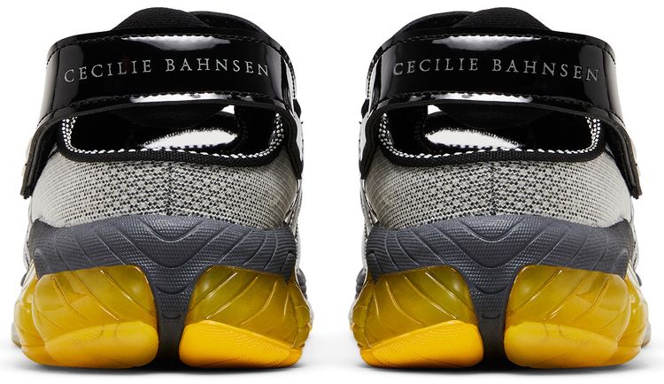 Cecilie Bahnsen x ASICS Gel Quantum 360 8 Silver Black Yellow