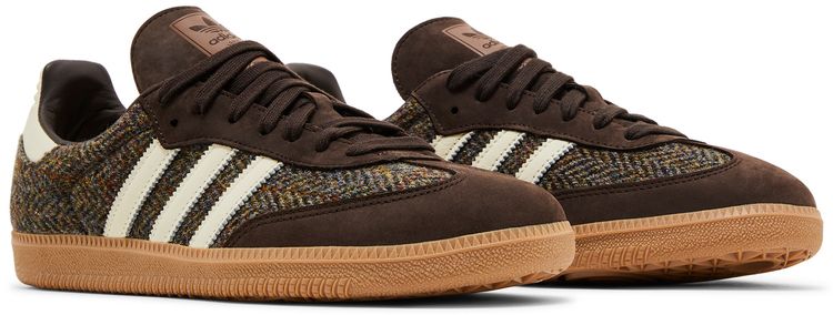 Adidas Samba OG Tweed Pack   Dark Brown