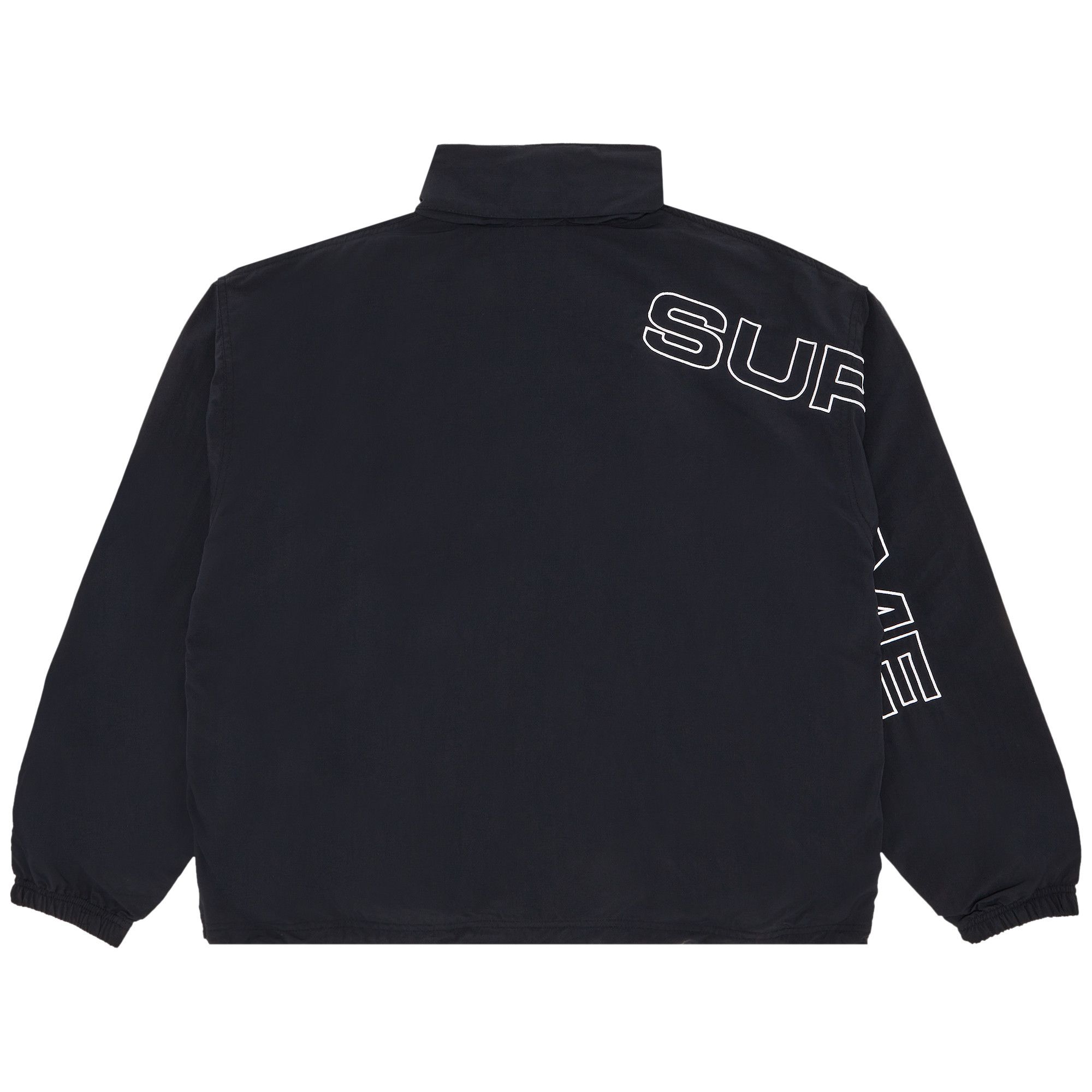 Buy Supreme Spellout Embroidered Track Jacket 'Black Buy Supreme Spellout Embroidered Track Jacket 'Black