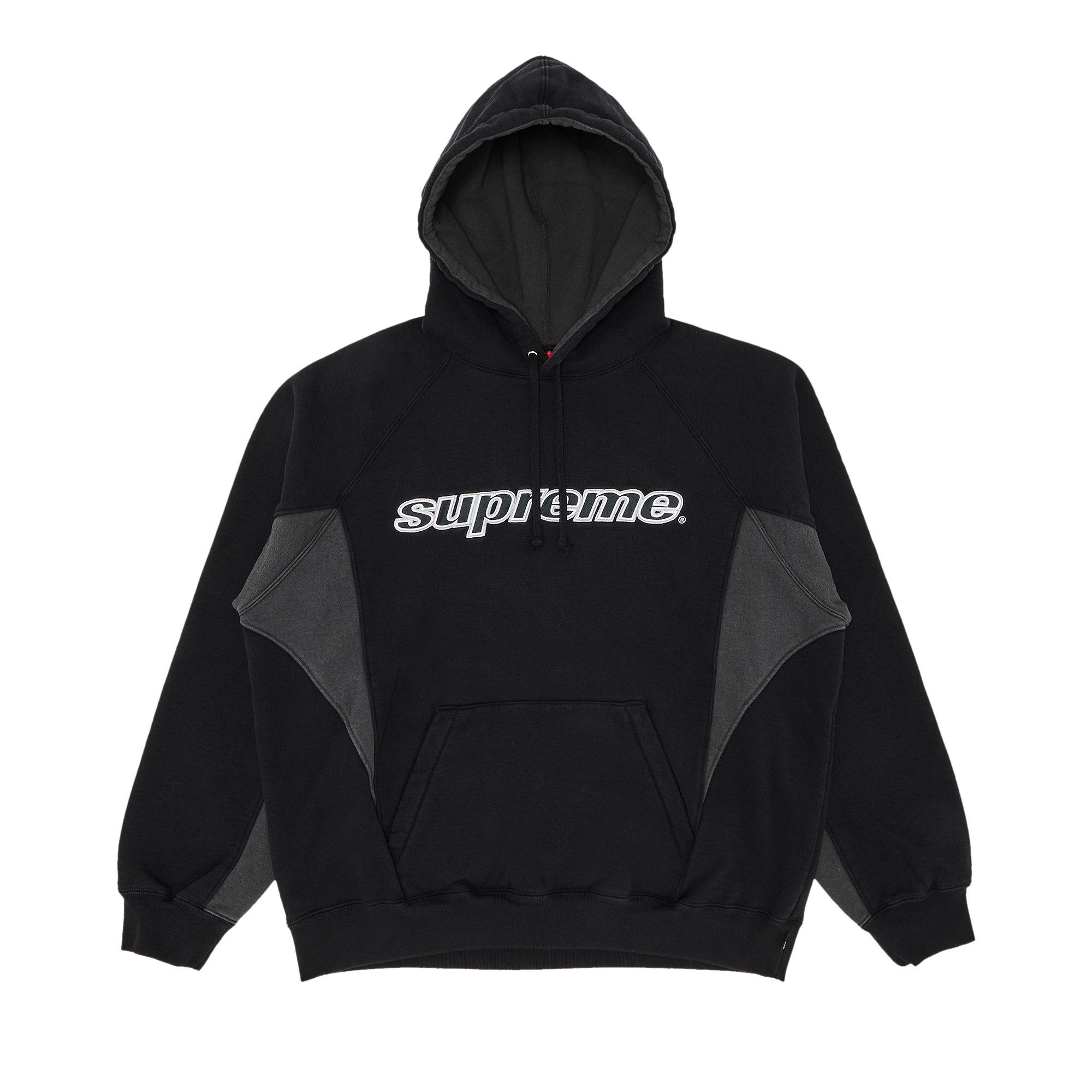 Supreme sweatshirt black and white shop