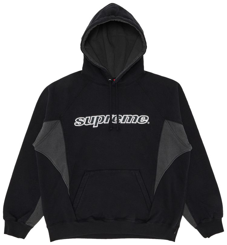 Supreme Division Hooded Sweatshirt Black