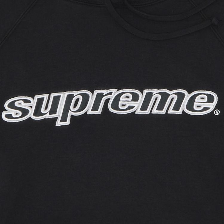Supreme Division Hooded Sweatshirt Black