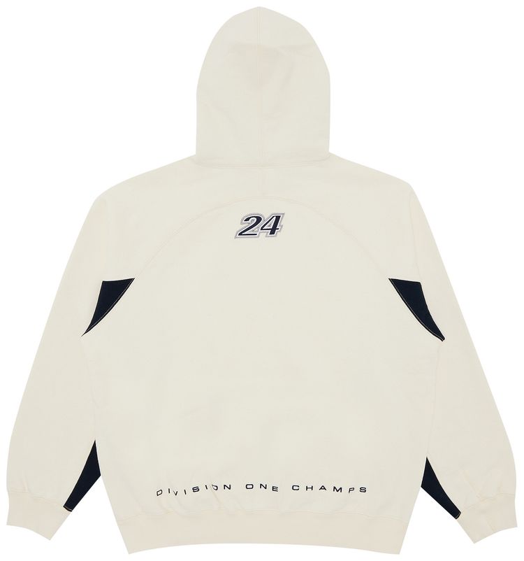 Supreme Division Hooded Sweatshirt Natural