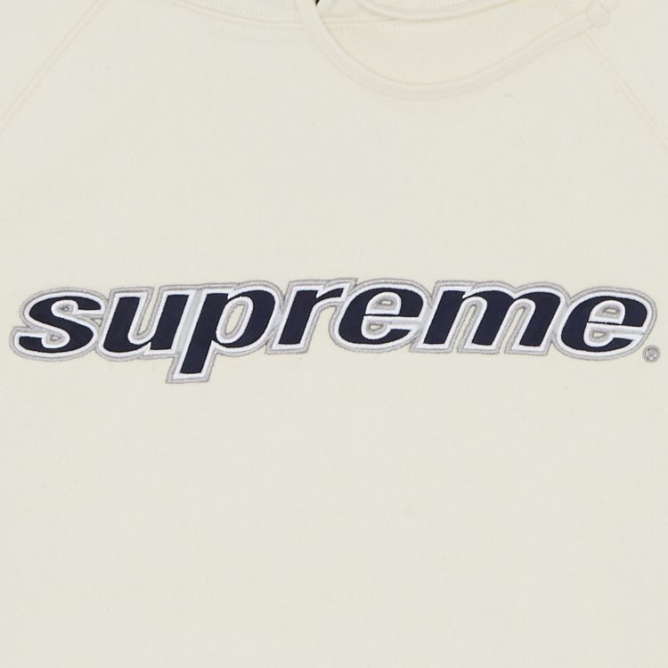 Supreme Division Hooded Sweatshirt Natural