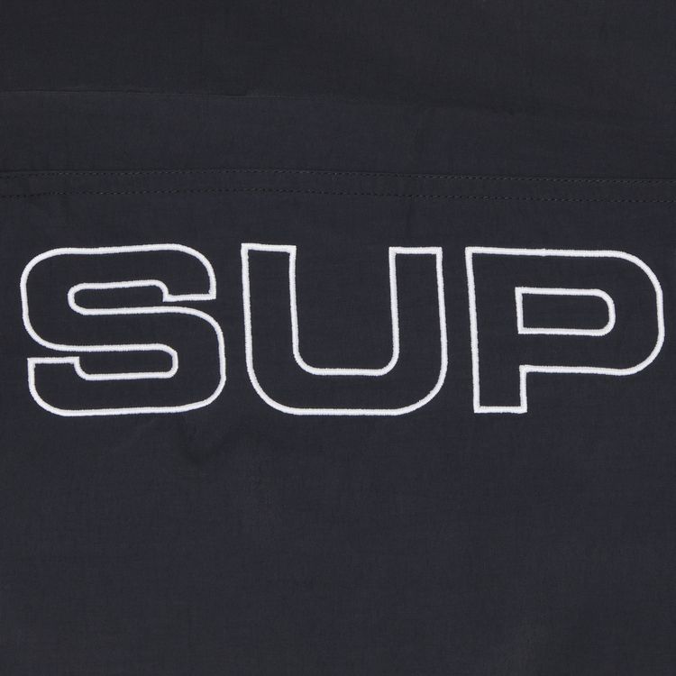 Supreme Spellout Embroidered Track Pant Black