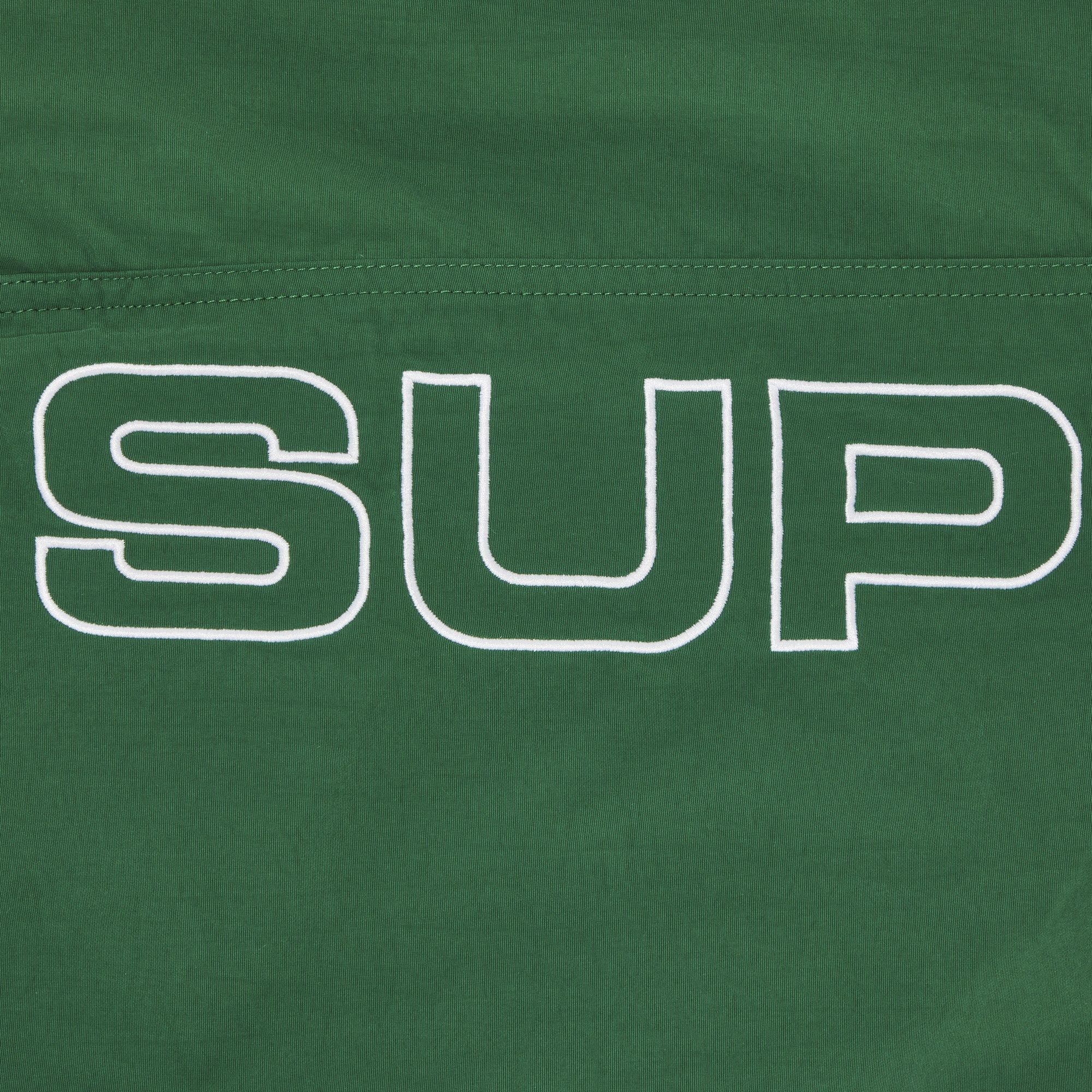 Buy Supreme Spellout Embroidered Track Pant 'Dark Green Buy Supreme Spellout Embroidered Track Pant 'Dark Green