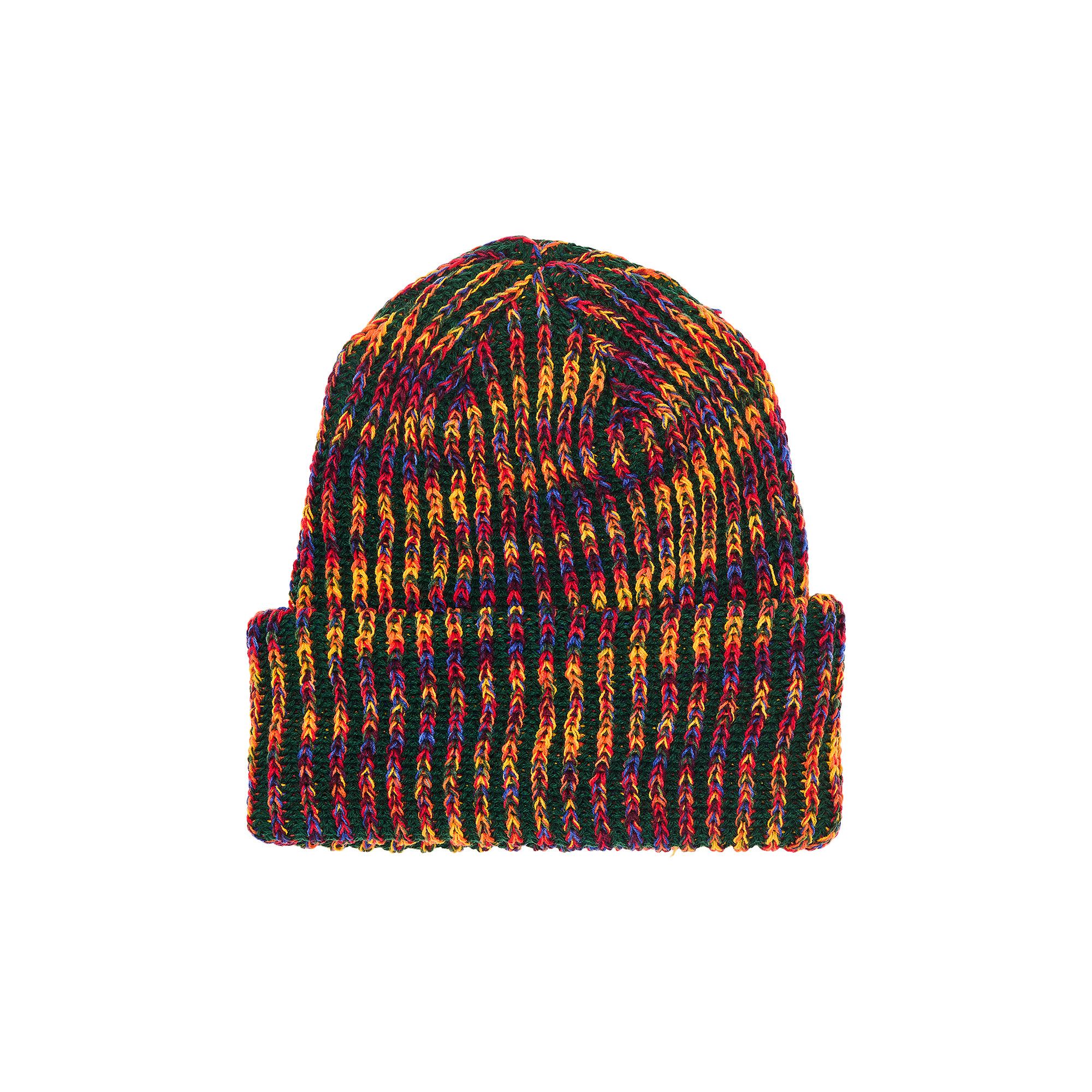 Supreme Rainbow Loose Guage Beanie 'Olive'