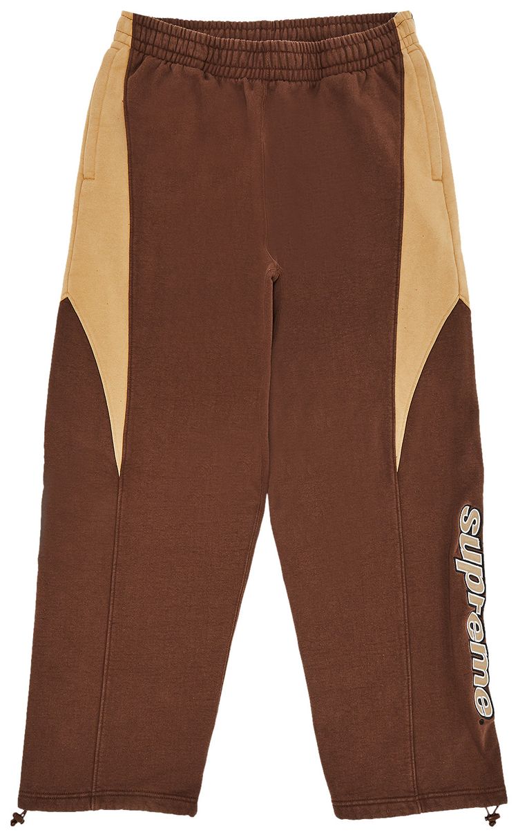 Supreme Division Sweatpant Brown