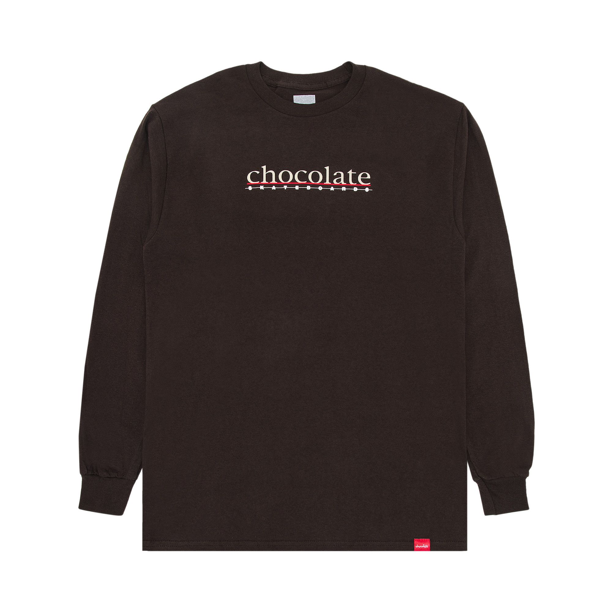 Buy Chocolate Skateboards Bar Long-Sleeve Tee 'Brown
