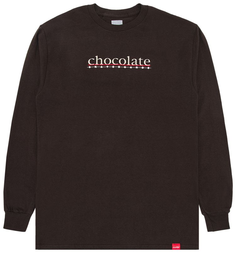 Chocolate Skateboards Bar Long Sleeve Tee Brown
