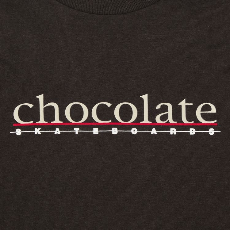 Chocolate Skateboards Bar Long Sleeve Tee Brown