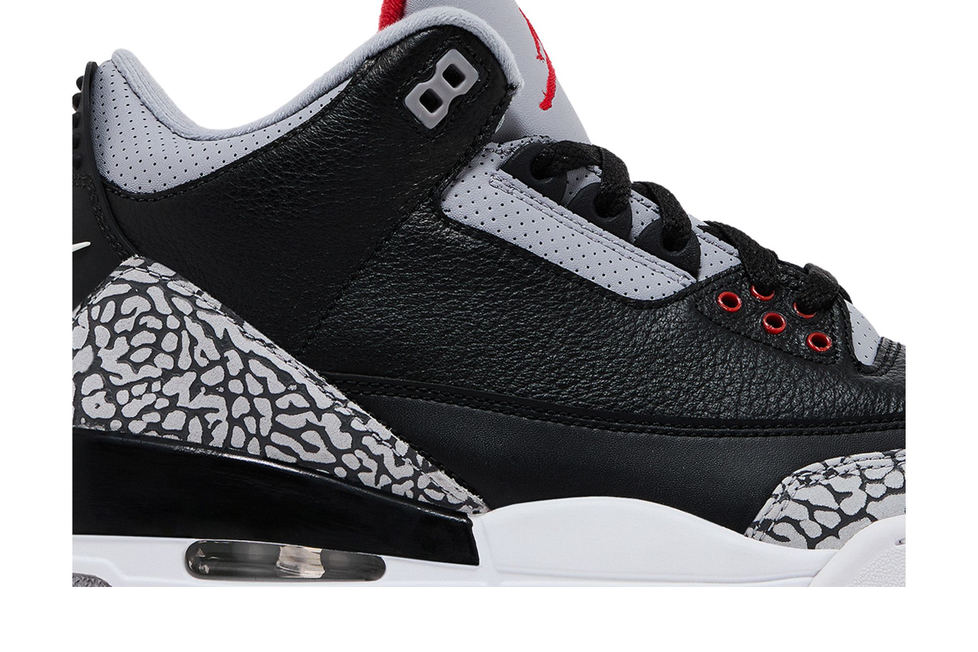 Air jordan 3 retro og black cement 2018 hot sale
