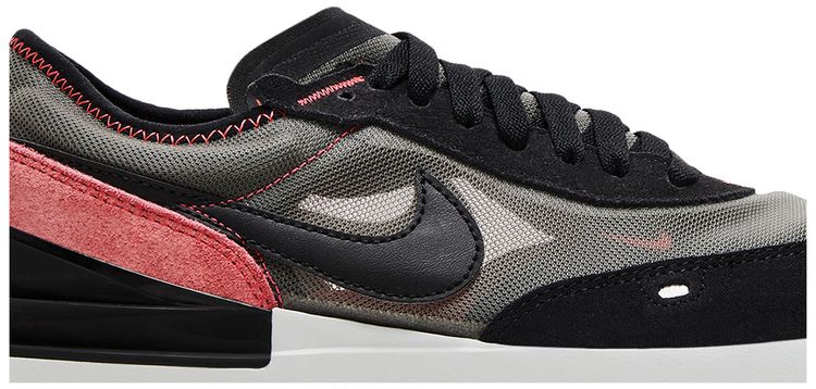 Nike Waffle One GS Flat Pewter Siren Red