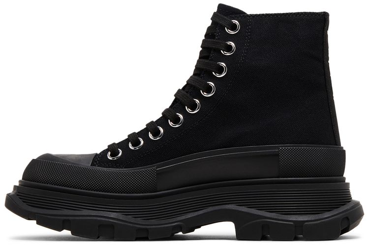 Alexander McQueen Wmns Tread Slick Boot Black
