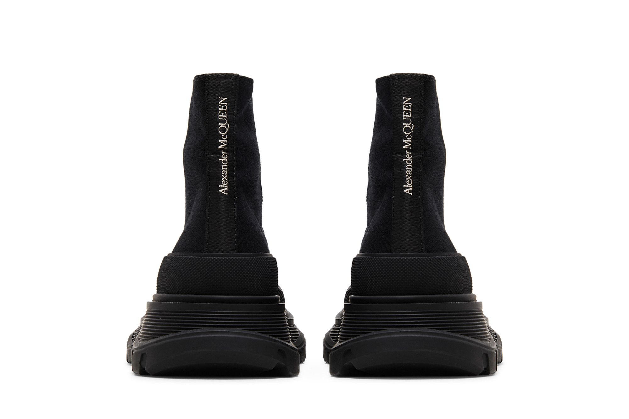 ALEXANDER MCQUEEN|BOOTS (697080 W4MV2 1000) Buy Alexander McQueen Wmns Tread Slick Boot 'Black' - 697080
