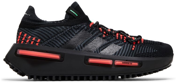 Adidas NMD S1 Black Orange Lime