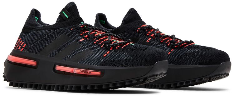 Adidas NMD S1 Black Orange Lime