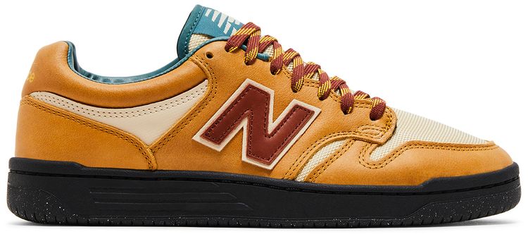 New Balance Numeric 480 Tan Burgundy