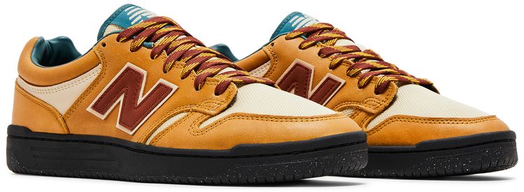 New Balance Numeric 480 Tan Burgundy