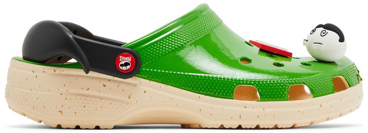 Pringles x Crocs Classic Clog Green Blue