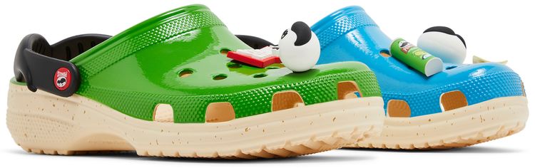 Pringles x Crocs Classic Clog Green Blue