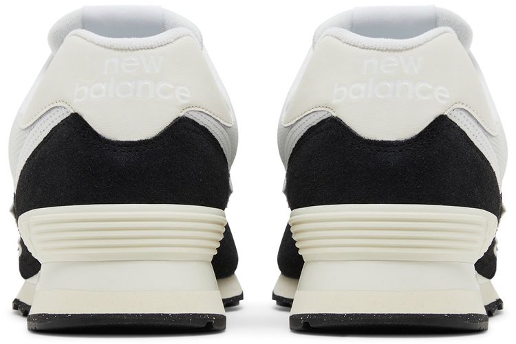 New Balance 574 Black Marsh Green