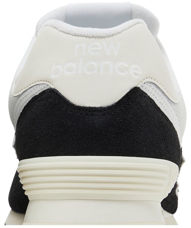 New Balance 574 Black Marsh Green