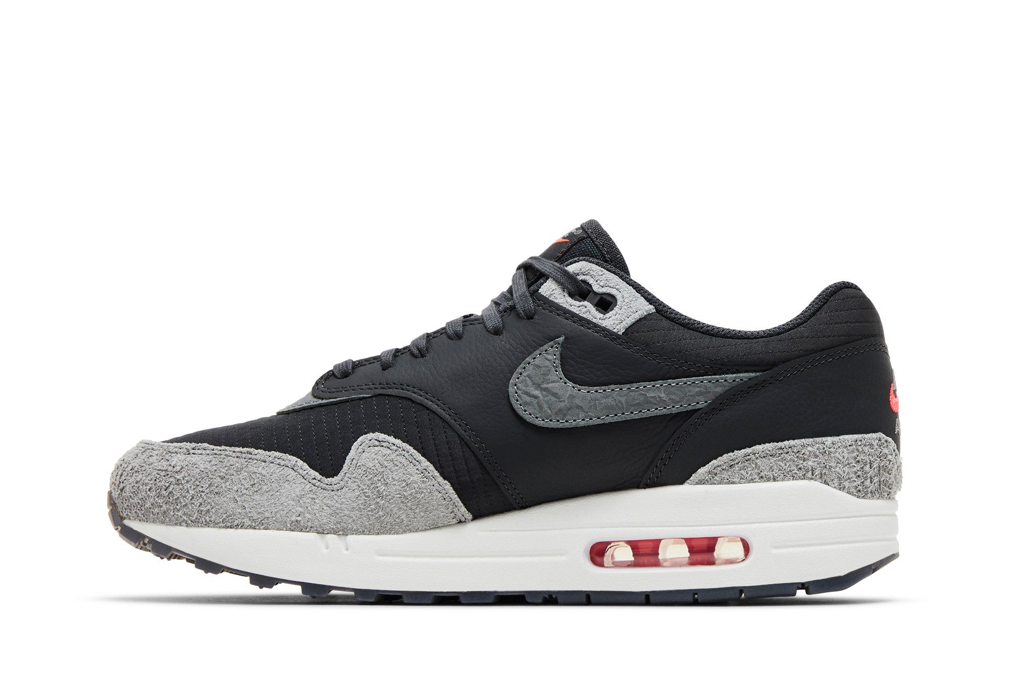 nike air max 1 thunder grey sail black
