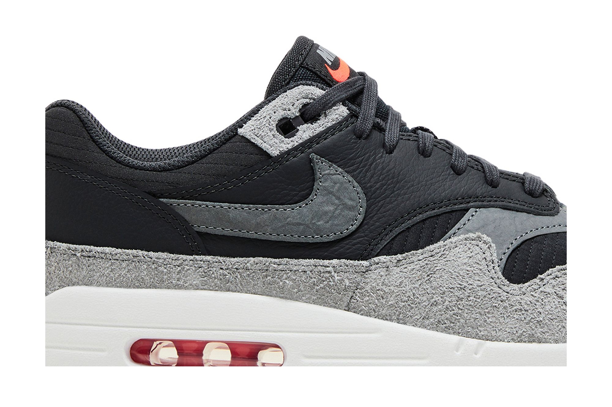Buy Air Max 1 Premium 'Dark Smoke Grey Flash Crimson Buy Air Max 1 Premium 'Dark Smoke Grey Flash Crimson